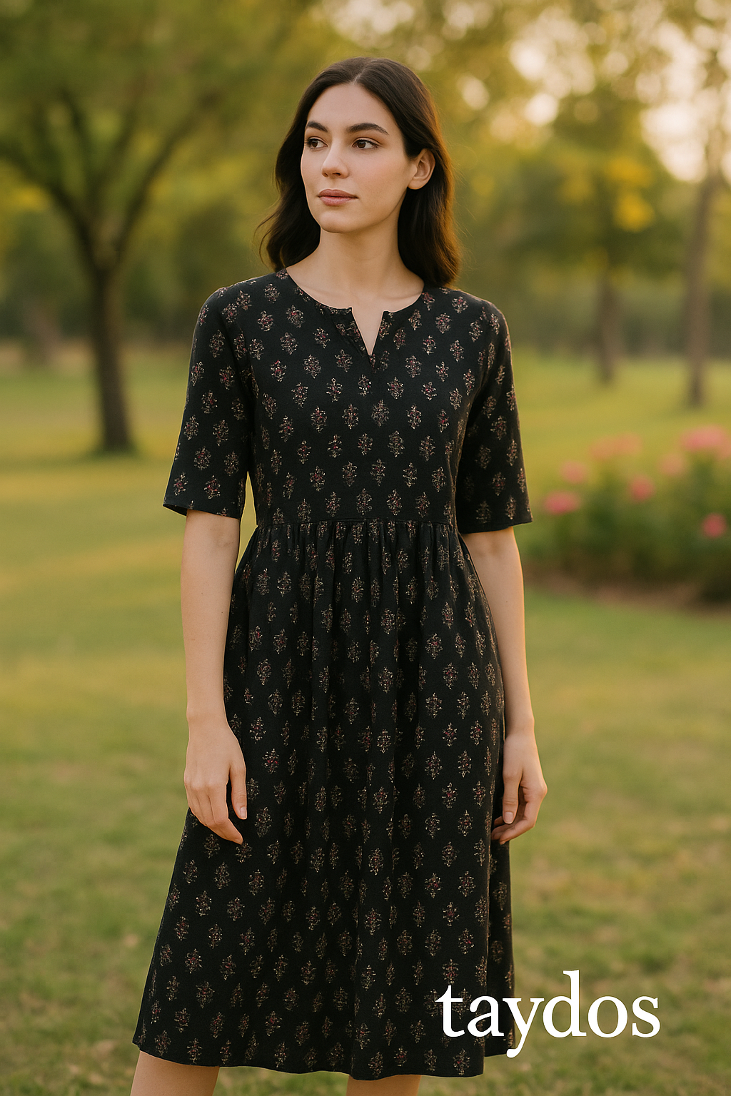 đ€ TaydosÂź Noir Grace Midi Dre