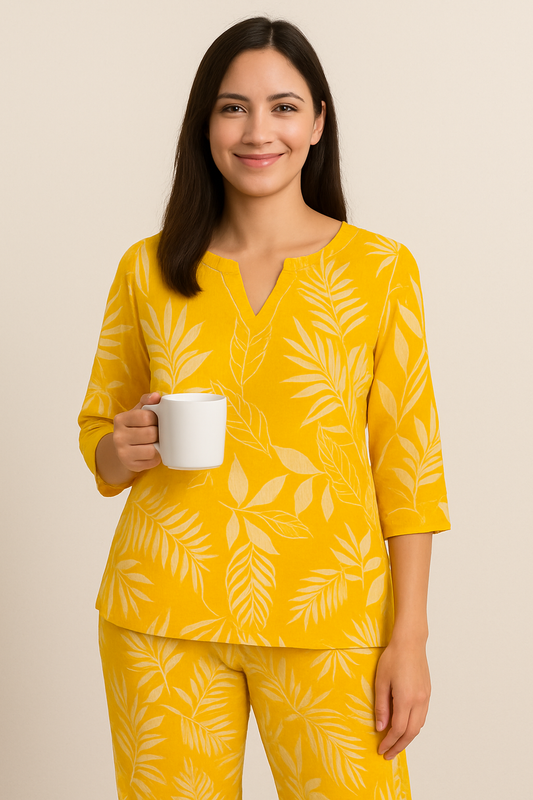 🌼 Taydos® Yellow Bloom Co-ord Set